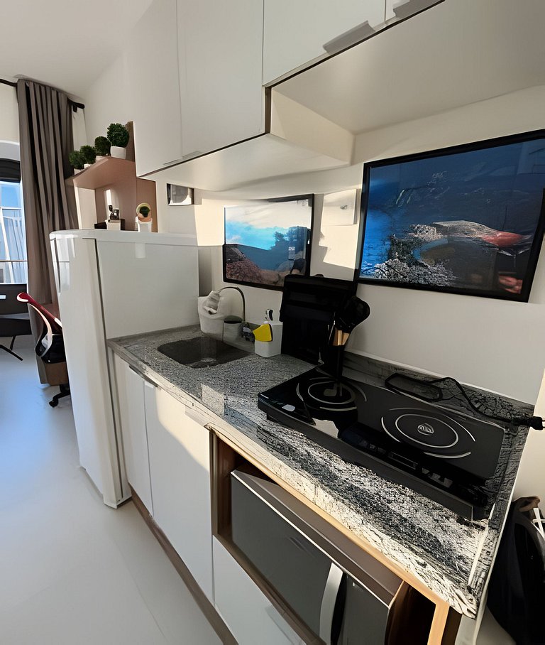 Studio Panorâmico- 1Q da Av. Paulista /R. Pamplona