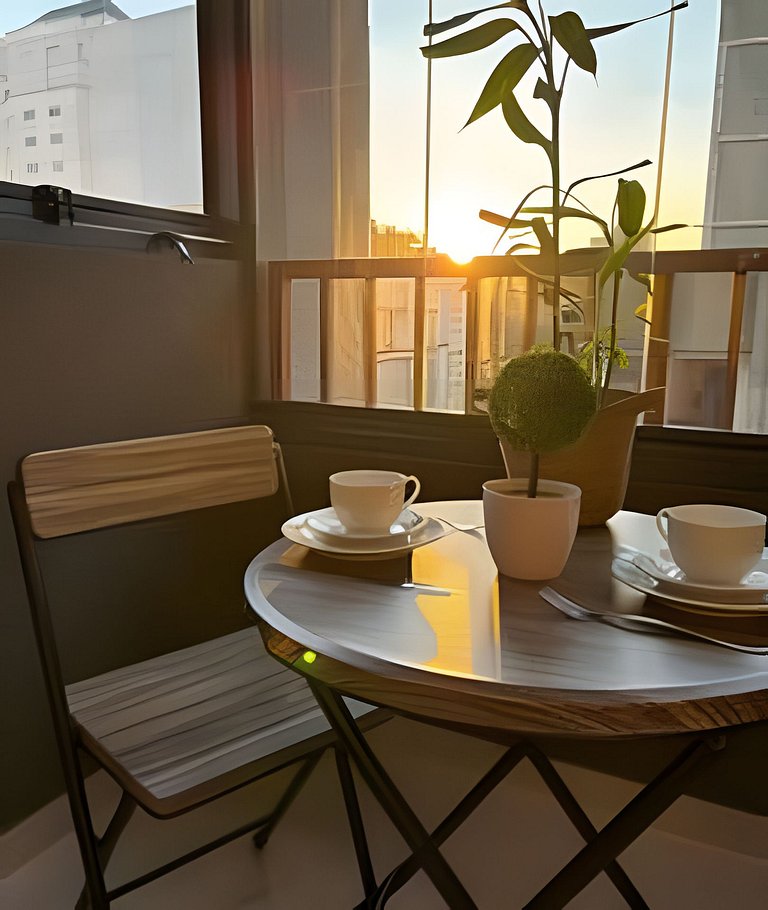 Studio Panorâmico- 1Q da Av. Paulista /R. Pamplona