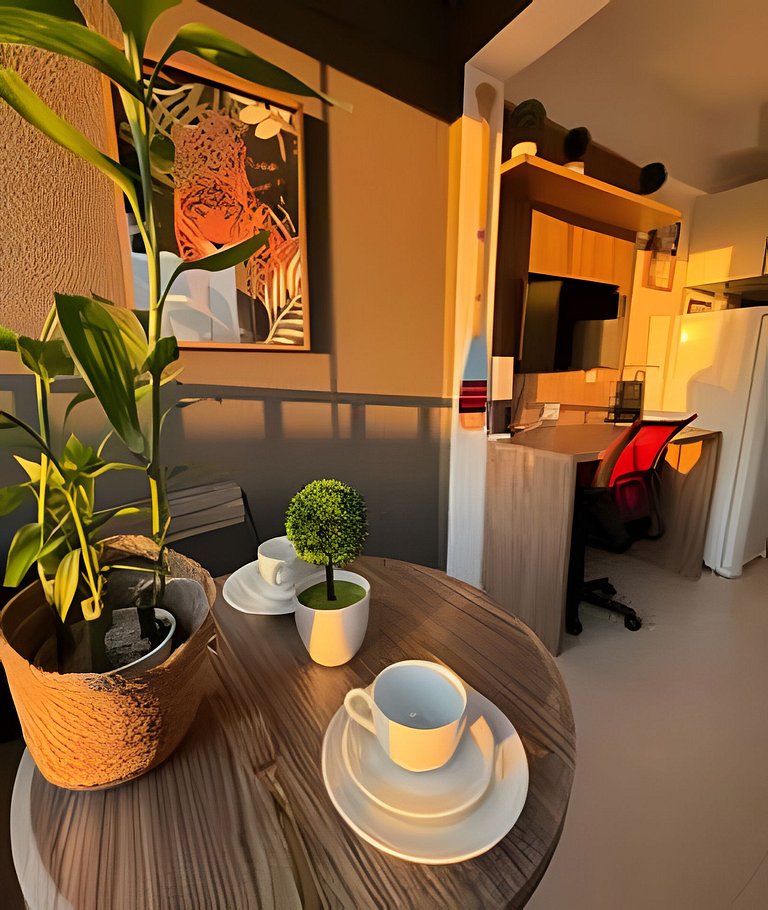 Studio Panorâmico- 1Q da Av. Paulista /R. Pamplona