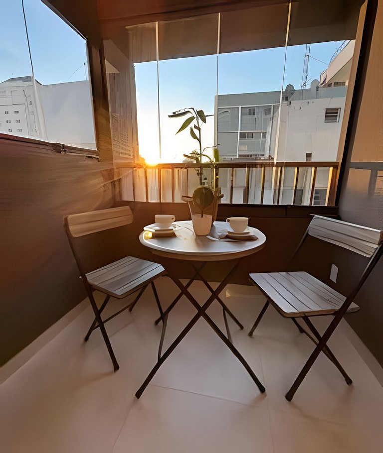 Studio Panorâmico- 1Q da Av. Paulista /R. Pamplona