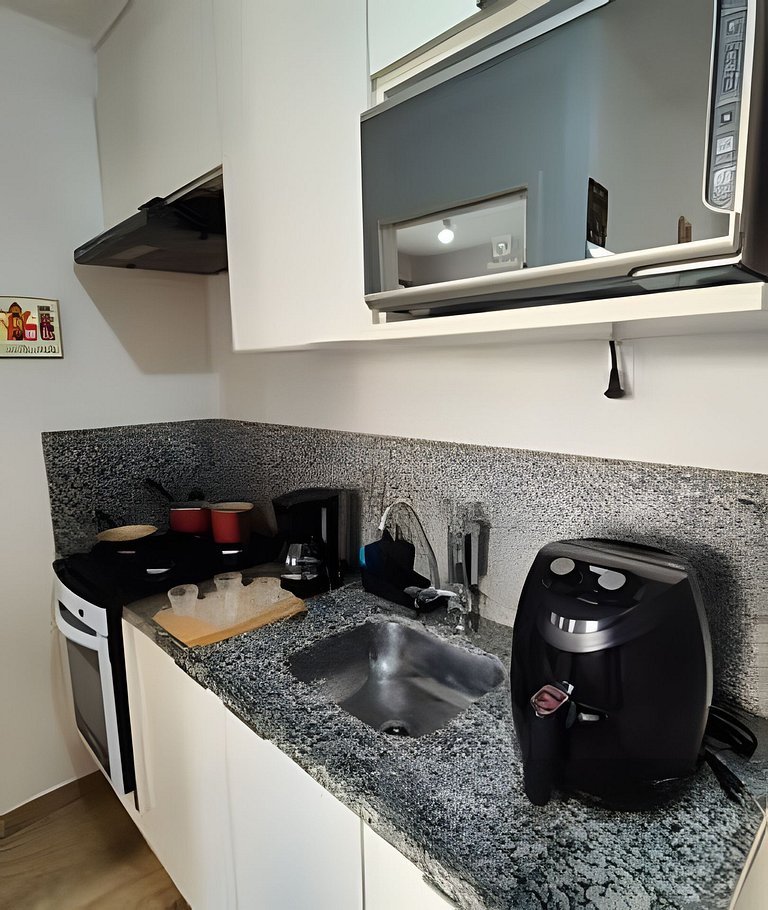 Apto 1 dorm. Completo na Bela Vista 250m do metro