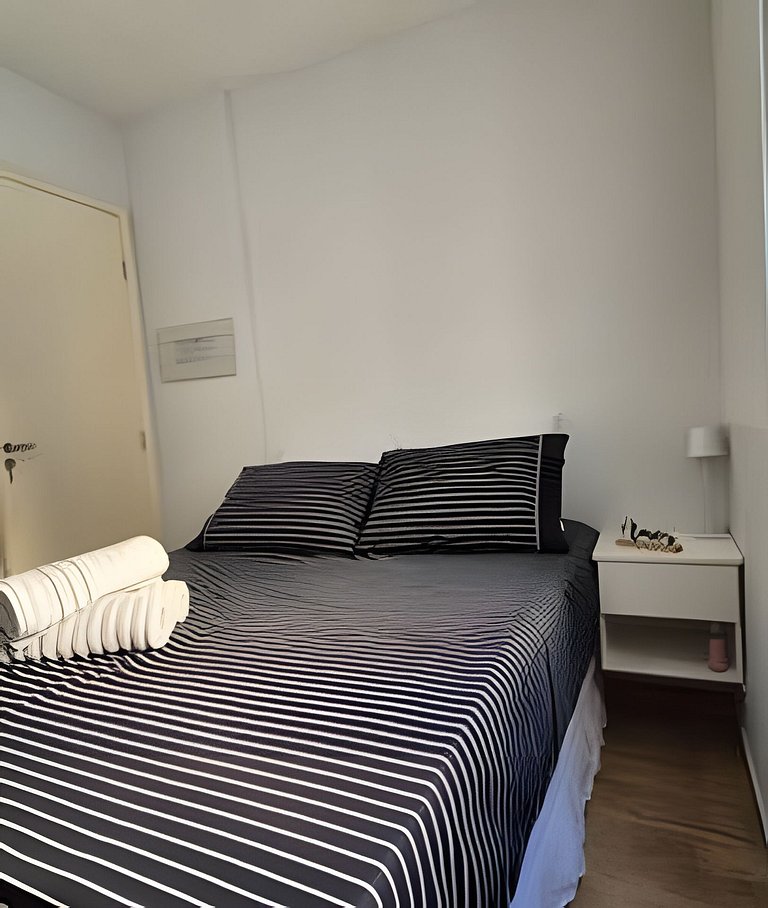 Apto 1 dorm. Completo na Bela Vista 250m do metro