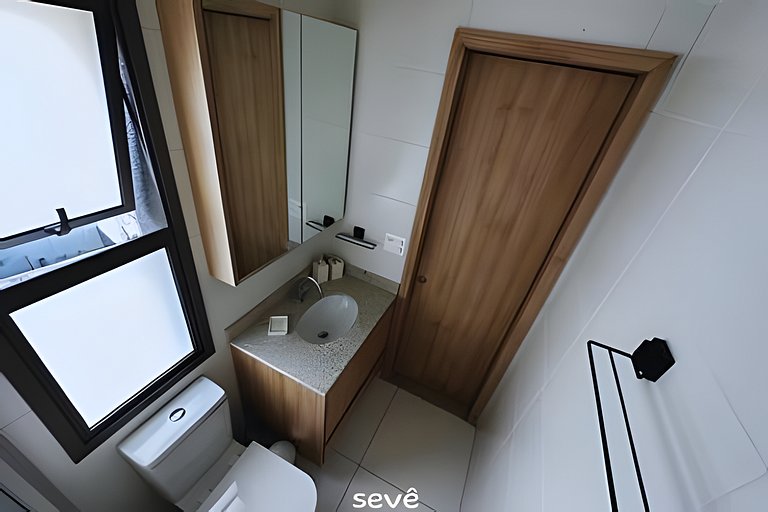 Metrô Vila Madalena - Studio - Cama de Casal