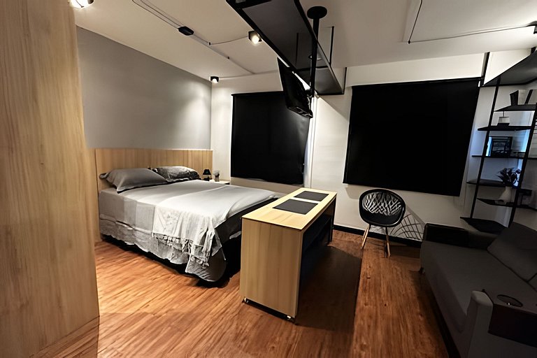 Studio Moderno Perto do Metrô Sumaré/Vila Madalena