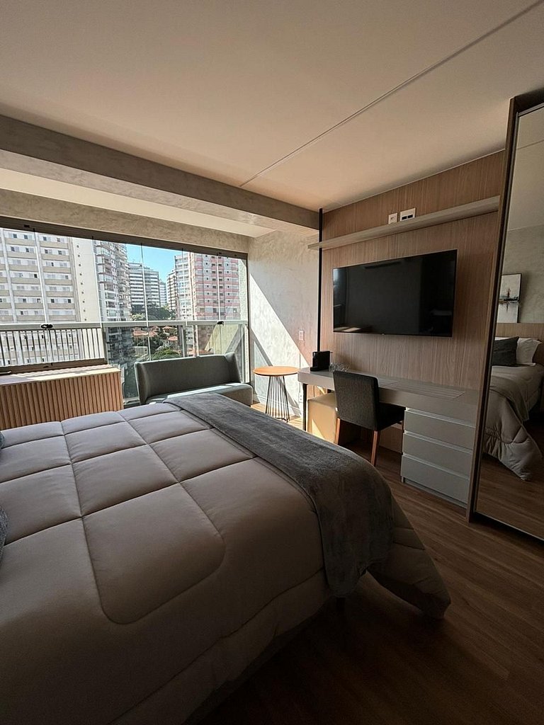 Studio Alto Padrão - Vila Madalena - Metro