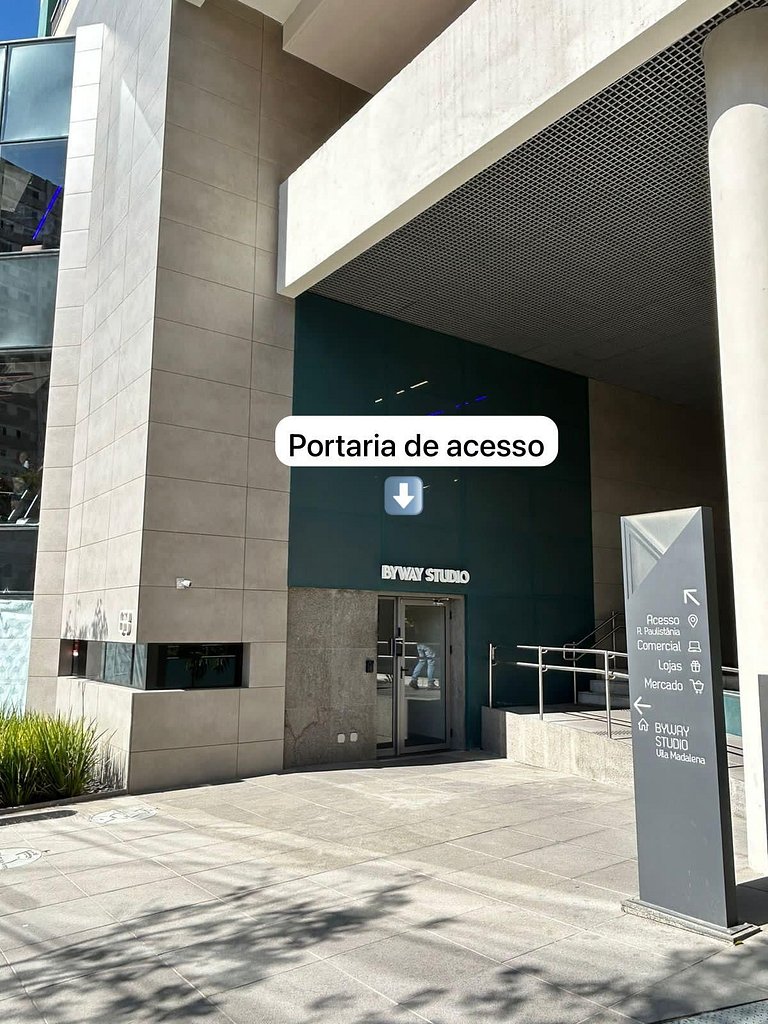 Studio Alto Padrão - Vila Madalena - Metro