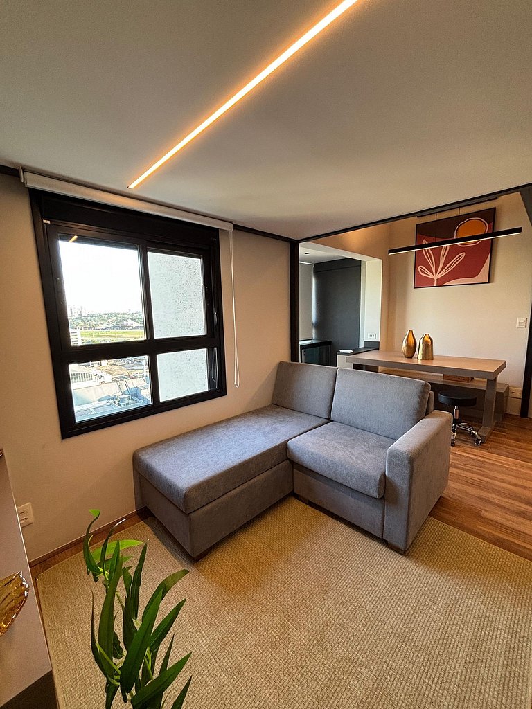 Duplex incrível c/ vista em andar alto - Pinheiros