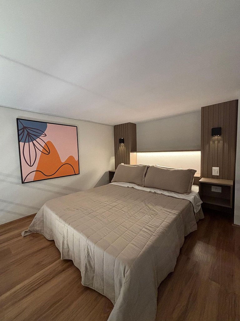 Duplex incrível c/ vista em andar alto - Pinheiros