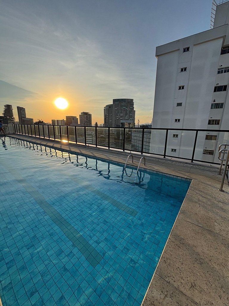Duplex incrível c/ vista em andar alto - Pinheiros