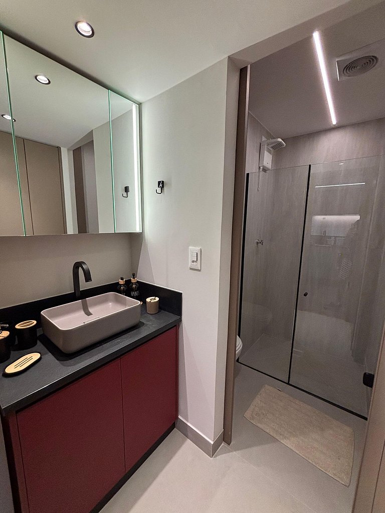 Duplex incrível c/ vista em andar alto - Pinheiros