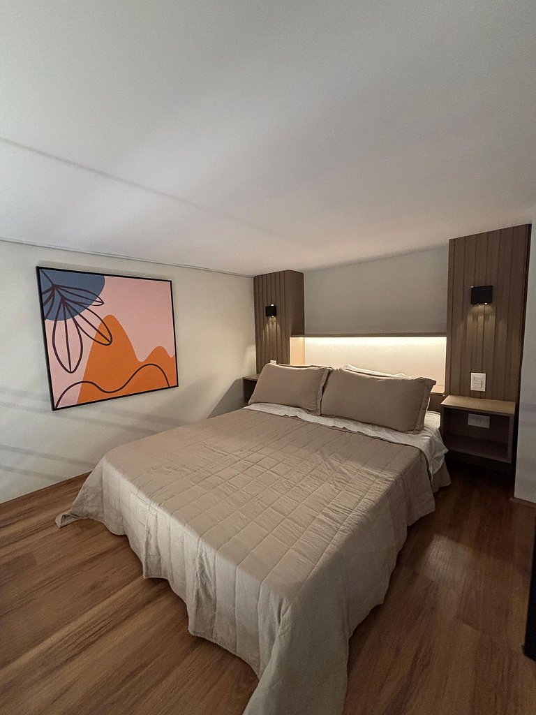 Duplex incrível c/ vista em andar alto - Pinheiros