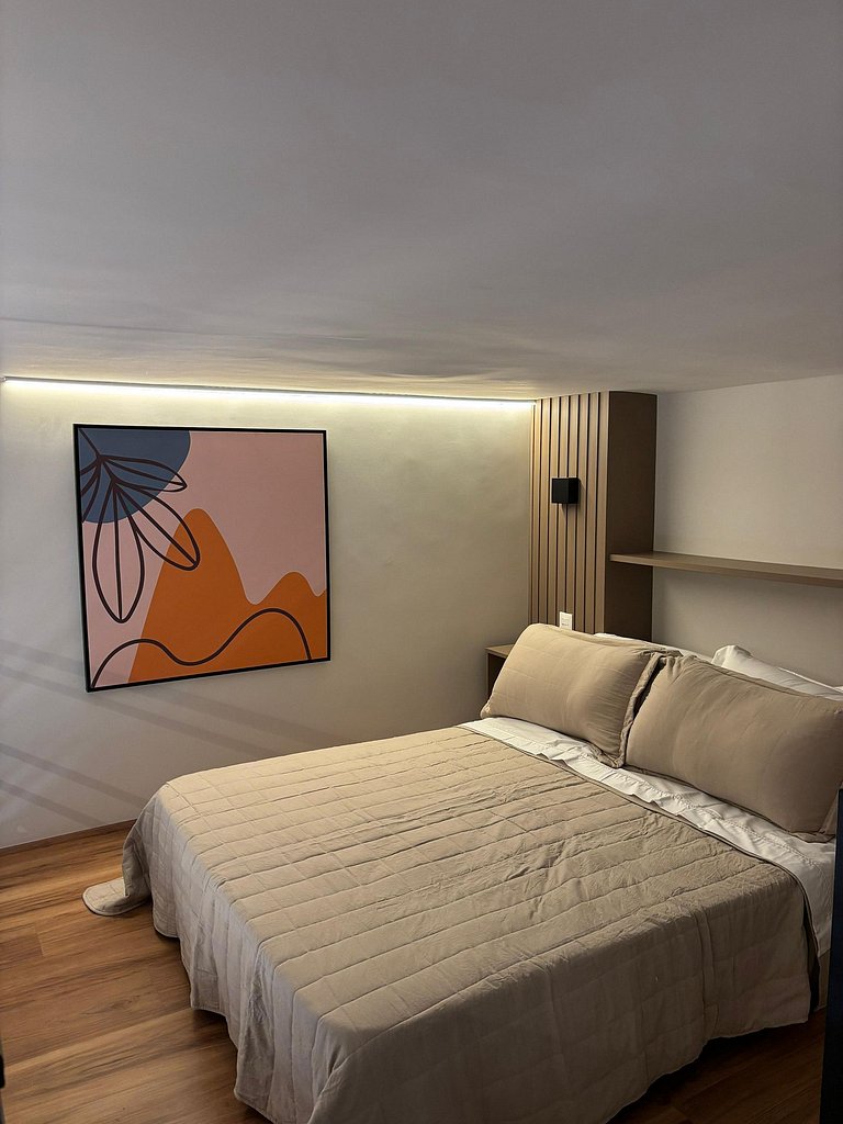 Duplex incrível c/ vista em andar alto - Pinheiros