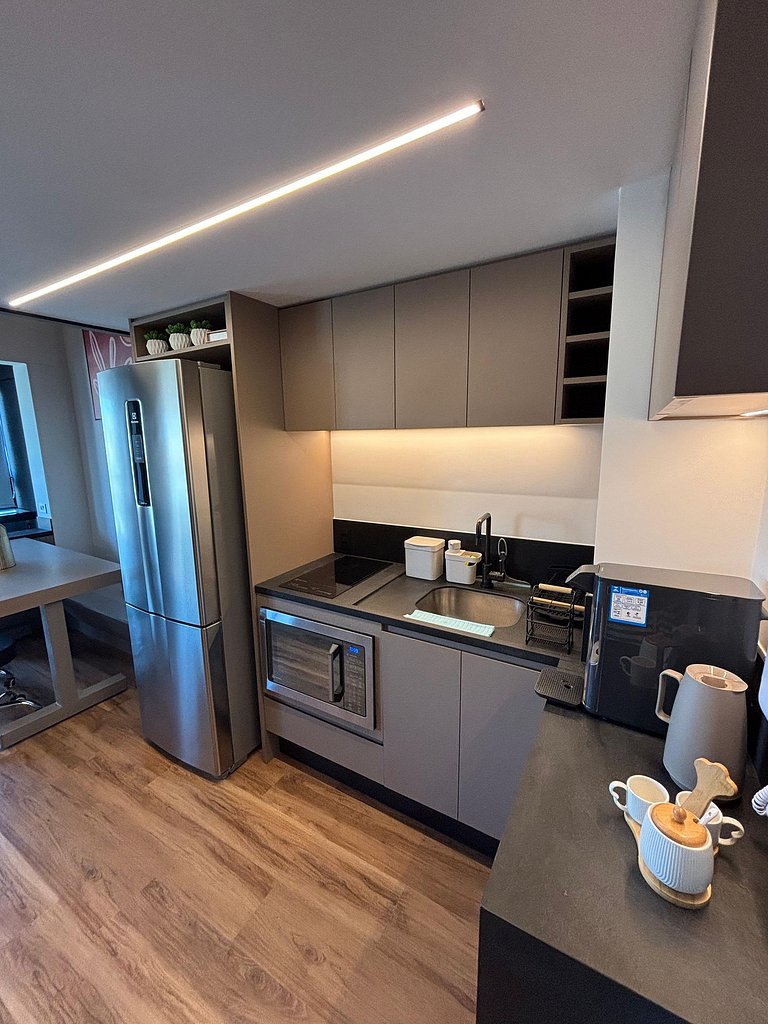 Duplex incrível c/ vista em andar alto - Pinheiros
