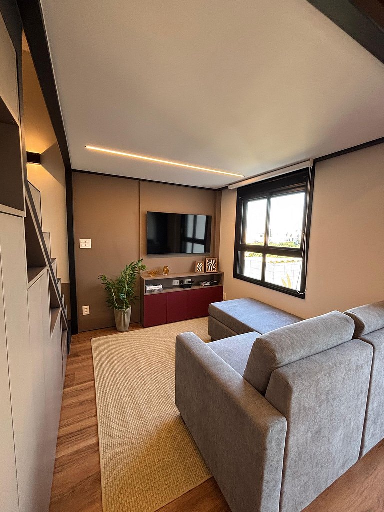 Duplex incrível c/ vista em andar alto - Pinheiros