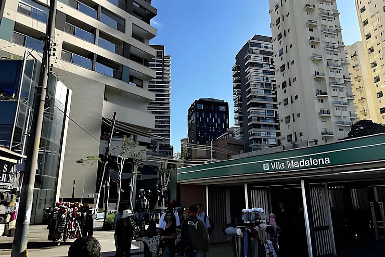 Studio Alto Padrão - Vila Madalena - Metro